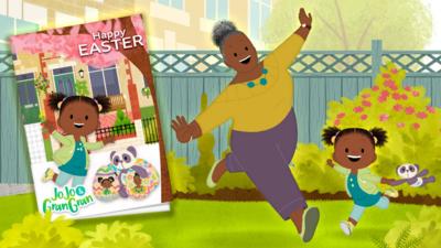 JoJo & Gran Gran - Send a JoJo & Gran Gran Easter card