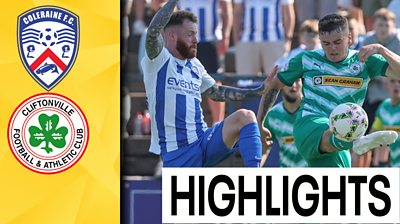 Highlights: Coleraine v Cliftonville