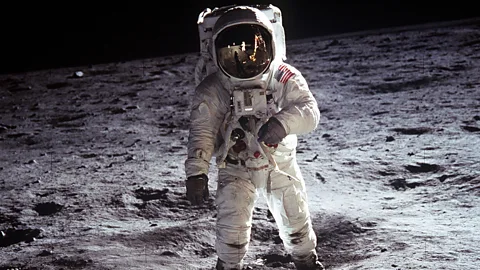 Man lands on moon for the first time, Apollo 11 (Credit: Alamy)