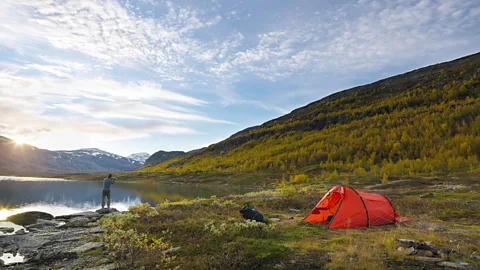 Johner Images/Getty Images Ninety-seven percent of Sweden is uninhabited and very few trails or beaches are private (Credit: Johner Images/Getty Images)