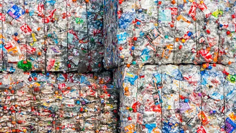 Alamy Most discarded plastic waste is still with us - entombed in landfills or polluting the environment (Credit: Alamy)