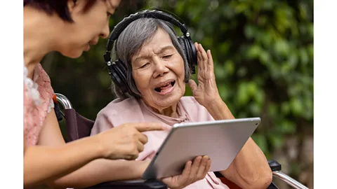 Getty Images Music is often used as a form of therapy for dementia patients as it can re-awaken memories (Credit: Getty Images)