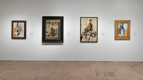 Metropolitan Museum of Art Paintings by trompe l'oeil artists of previous centuries are displayed alongside 20th-Century Cubist works at a new Met Museum exhibition (Credit: Metropolitan Museum of Art)