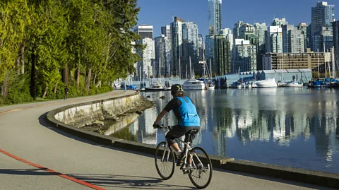 Sterling Lorence Photo/Getty Images Residents love Vancouver for its proximity to beaches, mountains and forests (Credit: Sterling Lorence Photo/Getty Images)