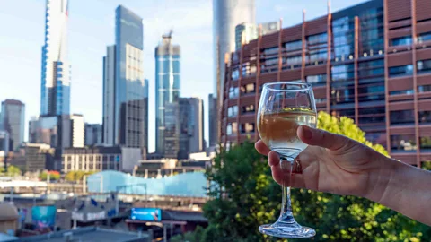 Keitma/Alamy Stock Photo Reid greatly enjoys Melbourne's wine bar culture, which can be enjoyed all over the city and even in the surrounding countryside (Credit: Keitma/Alamy Stock Photo)