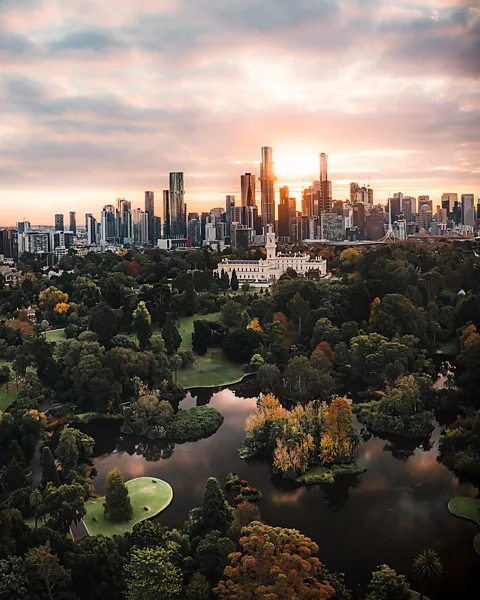 Getty Images Melbourne's cultural diversity and culinary scene make it a much-loved place to live (Credit: Getty Images)