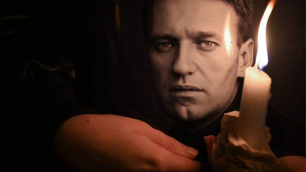 Акция памяти Алексея Навального