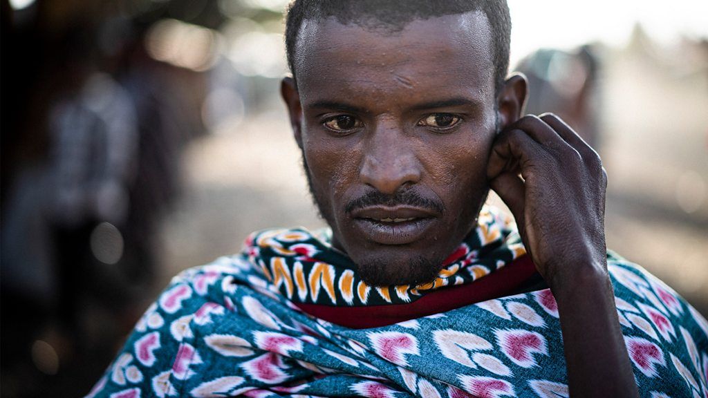Mustafa, a migrant who attempted the journey from Ethiopia to Saudi Arabia