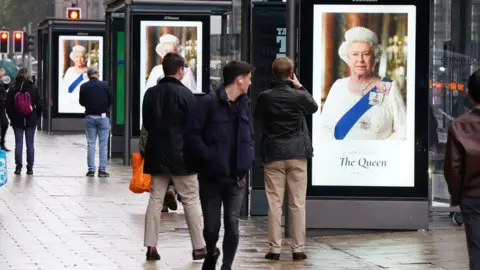 PA Media Tribute to Queen in Edinburgh