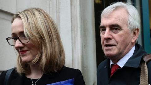 Rebecca Long-Bailey and John McDonnell