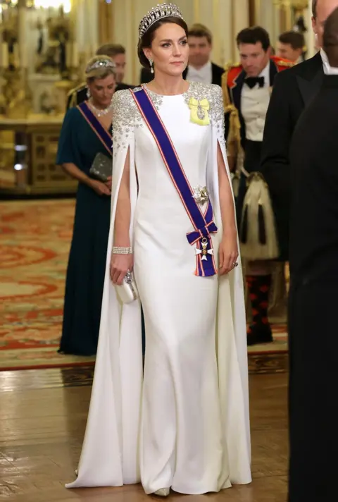 PA Media The Princess of Wales wearing