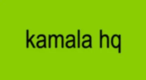 @KamalaHQ Kamala HQ