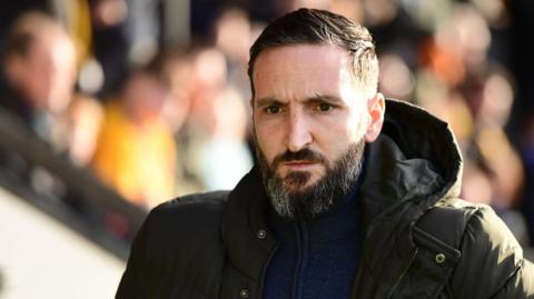 Martin Paterson on the sidelines as Burton Albion boss