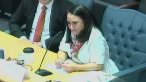 Renata Rojas testifies at a US Coast Guard inquiry