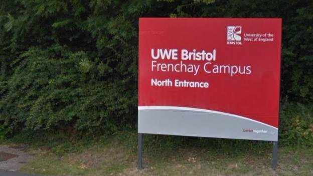 Sign for UWE