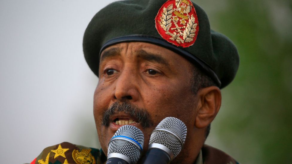 Sudanese military leader Abdel Fattah al-Burhan