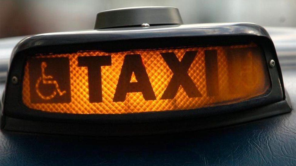 Taxi sign