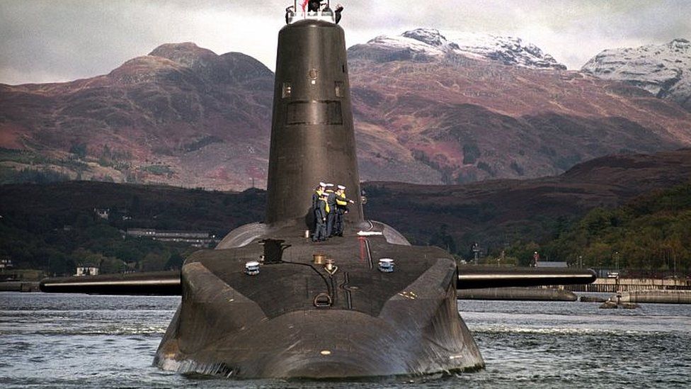 Trident-class nuclear submarine Vanguard