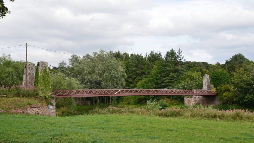 Kalemouth Suspension Bridge