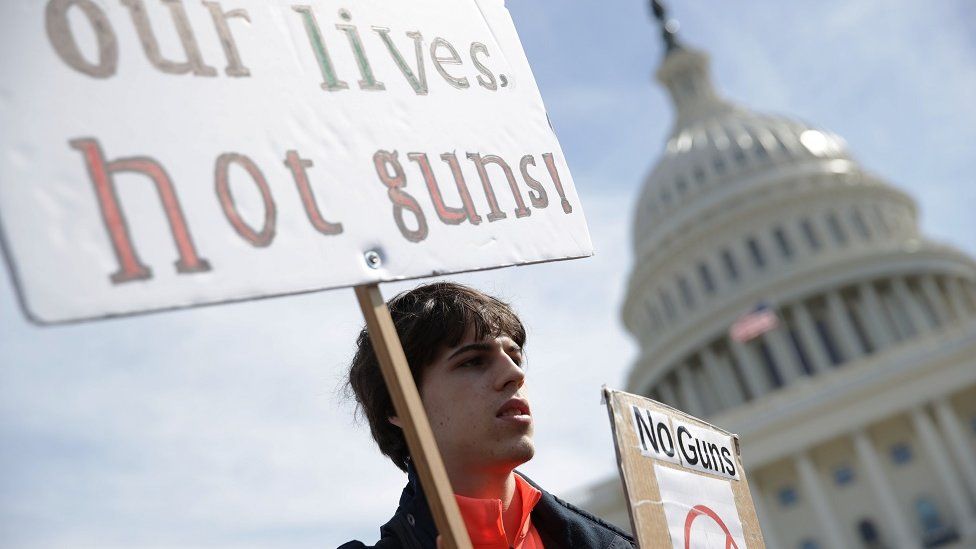 Protester in 2018