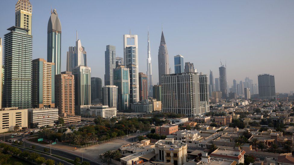 General view of Dubai skyline (12 June 2021)