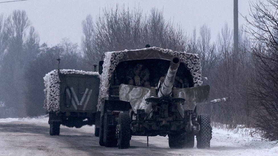 Ukrainian howitzers