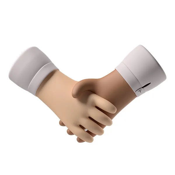 3D hand in classy style