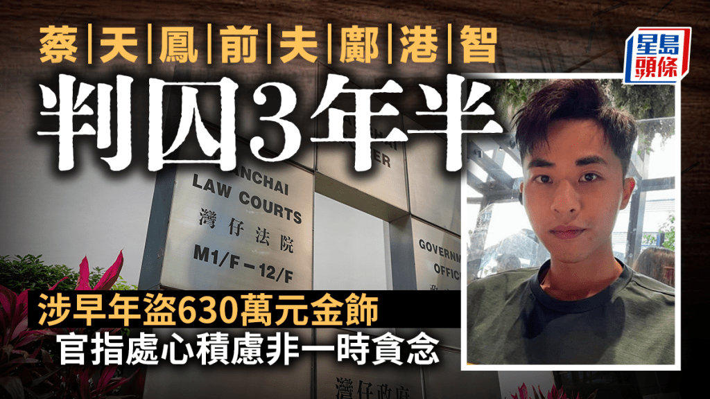 鄺港智承認7罪並已全數歸還款項，官批他處心積慮犯案，判監3年半。