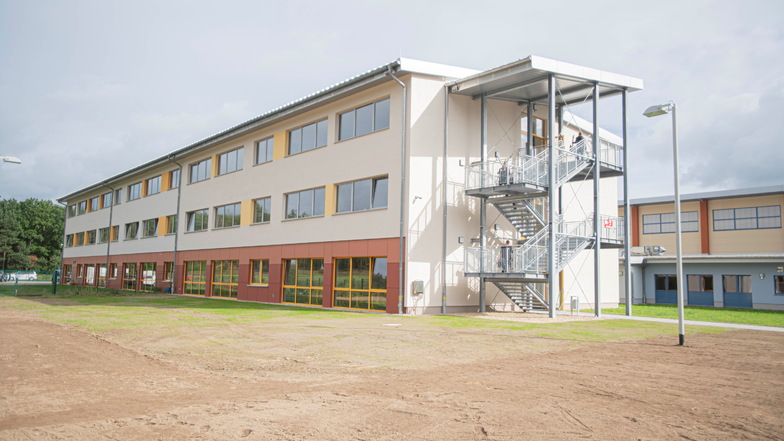 Die Arthur-Kießling-Oberschule in Königsbrück.