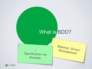 Copyright © Gaspar Nagy
What is BDD?
 