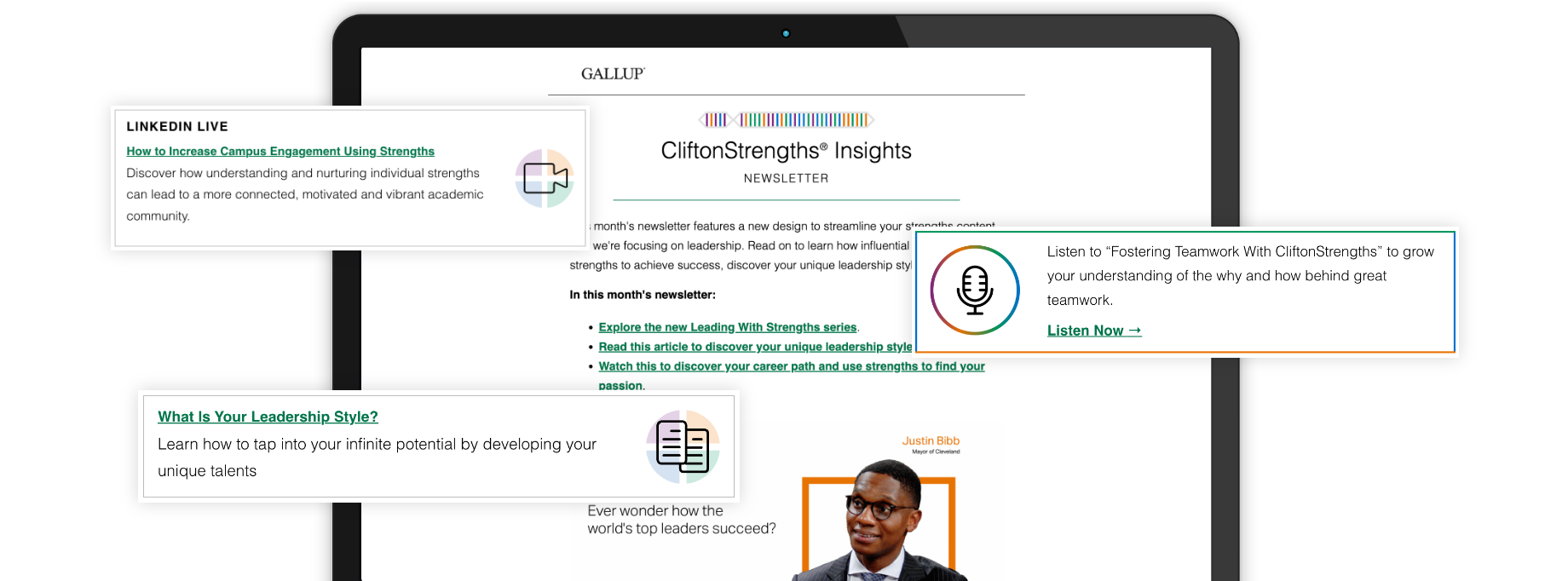 Example CliftonStrengths Insights report