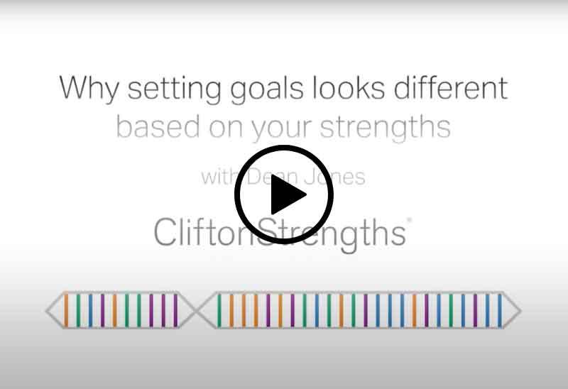 Play Setting Goals Based on Your Strengths video