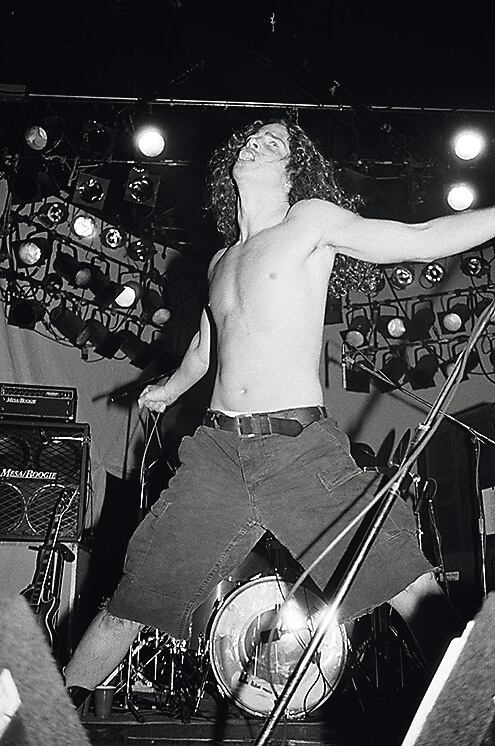 Chris Cornell, of Soundgarden (1988).