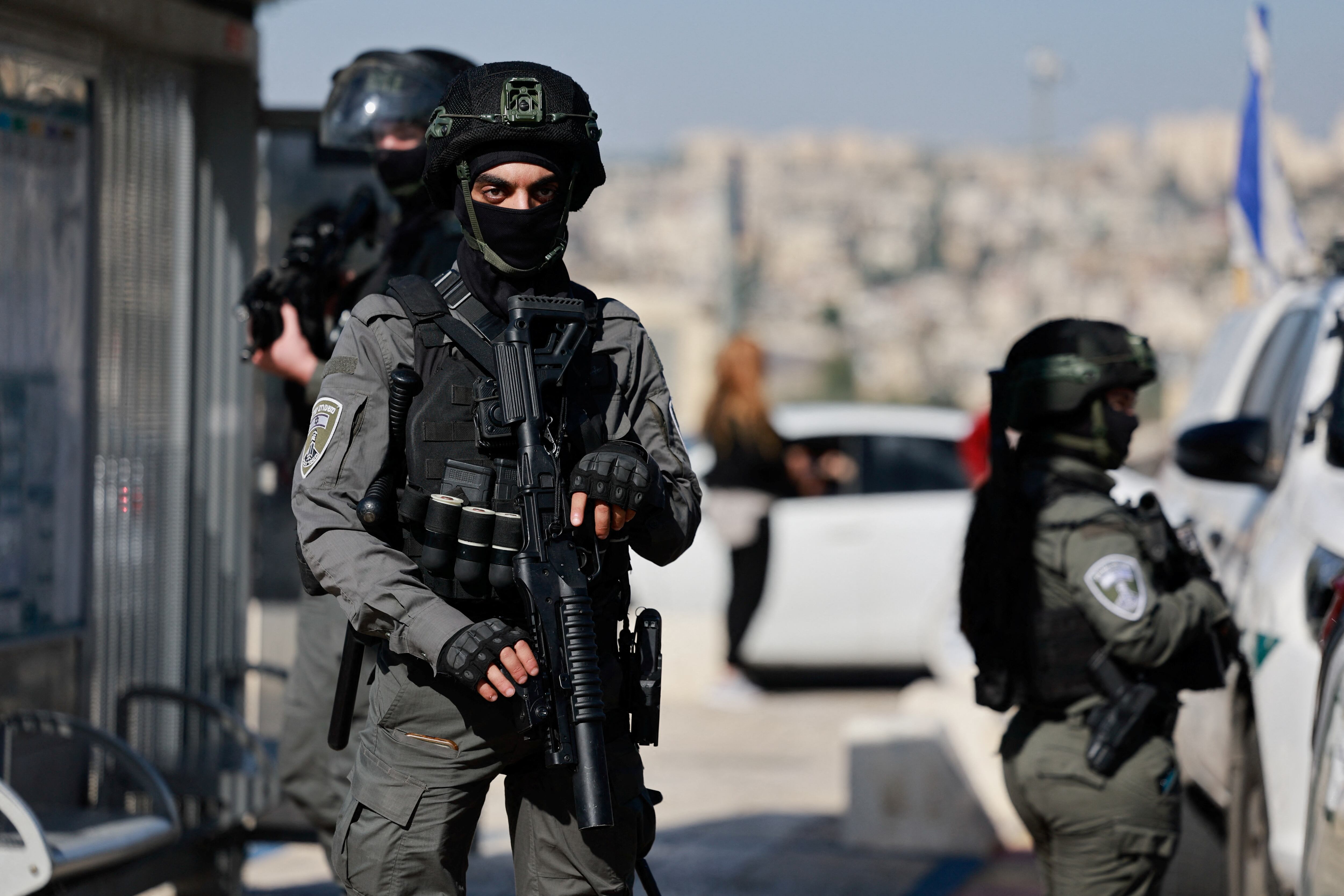 Israeli soldiers on December 1 in Jerusalem. 