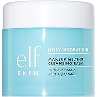 e.l.f. SKIN Holy Hydration! Makeup Melting Cleansing Balm, Hydrating Cleansing Balm To Remove Makeup, Formulated With Hyaluro