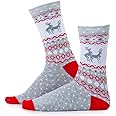 Tipsy Elves Holiday Themed Socks for Men Fun and Festive Men's Socks for Valentines and More