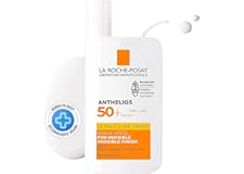 La Roche-Posay Anthelios Face Sunscreen, Broad Specturem UVA-UVB Sun Protection, Lightweight, Non-Comedogenic, Water Resistan