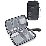 BAGSMART Cord Organizer Travel Cable Organizer Bag Tech Electronic Organizer Travel Case, Travel Essentials for Charger, Cabl