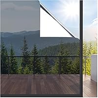rabbitgoo Window Films for Privacy, Windows Tint Anti-UV Heat Control Films Decorative Glass Door Window Covering for Home Of