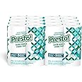 Amazon Brand - Presto! Flex-a-Size Paper Towels, 128 Sheet Family Roll, 16 Rolls (2 Packs of 8), Equivalent to 40 Regular Rol