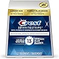Crest 3D White Whitestrips Professional Effects, At-Home Teeth Whitening Kit, 22 Treatments, 13 Levels Whiter