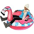 GoFloats Winter Snow Tube - Inflatable Sled for Kids and Adults (Choose from Unicorn, Disney's Frozen, Ice Dragon, Polar Bear