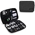 BAGSMART Electronics Organizer Travel Case, Small Cord Bag, Tech Organizer as Travel Accessories for Men Women, Cable Essenti