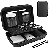 ProCase Hard Travel Electronic Organizer Case for MacBook Power Adapter Chargers Cables Power Bank Apple Magic Mouse Apple Pe