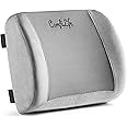 ComfiLife Lumbar Support Back Pillow Office Chair and Car Seat Cushion - Memory Foam with Adjustable Strap and Breathable 3D 