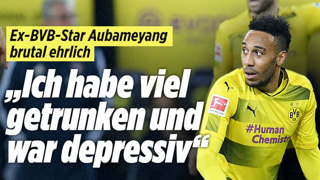 Ex-BVB-Star Aubameyang: „Ich habe viel getrunken“