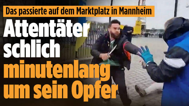 Mannheim: Das Protokoll vom Messerangriff auf Populist Stürzenberger