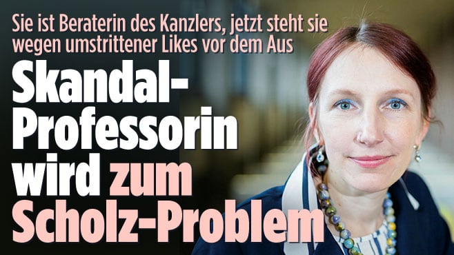 Beraterin des Kanzlers: Skandal-Professorin wird zum Scholz-Problem
