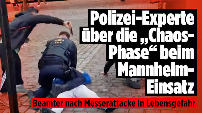 „Chaosphase“: Experte erklärt den Polizei-Einsatz von Mannheim