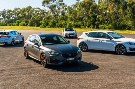 Cupra Leon comparison: V vs VZ vs VZe vs VZx